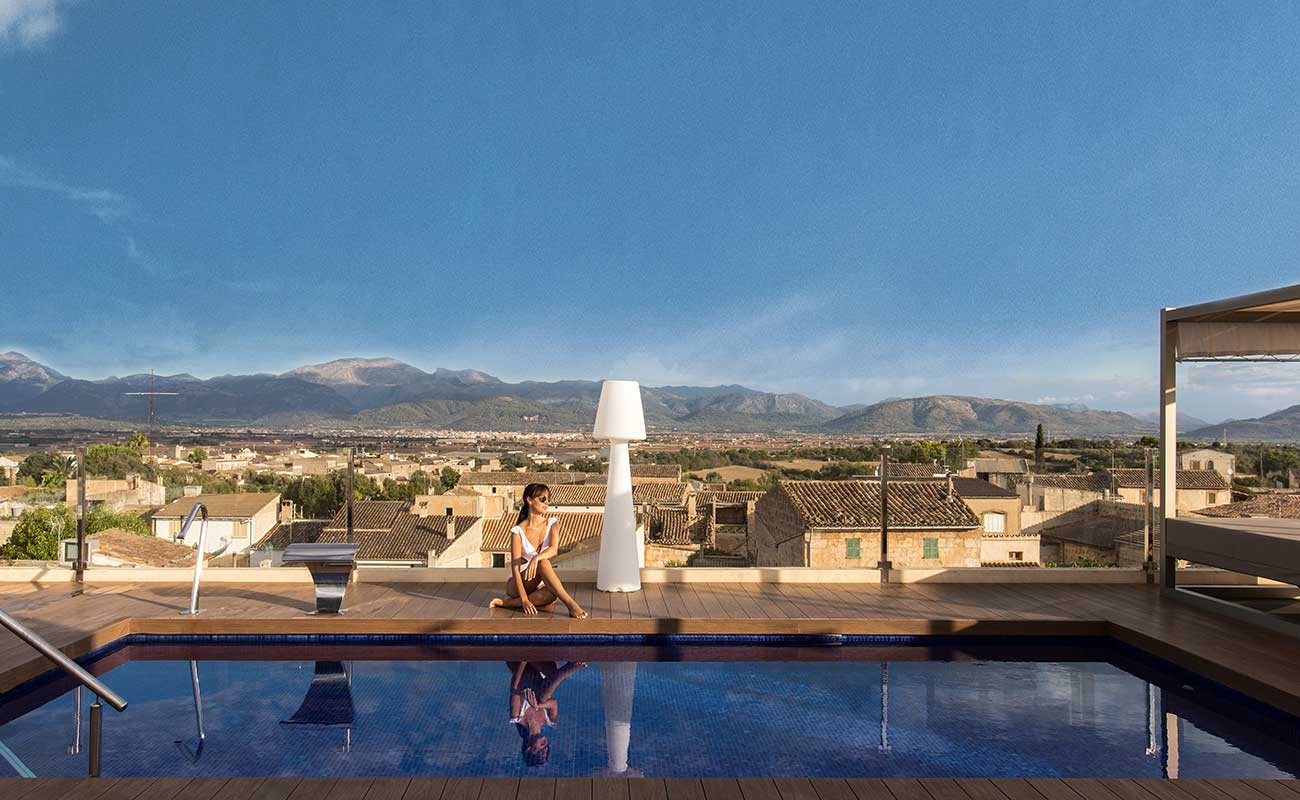 vistas piscina hotel can ribera vistas piscina hotel can ribera